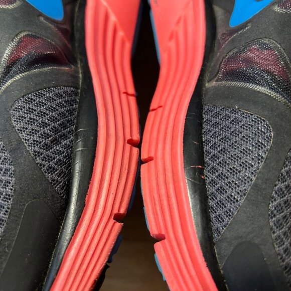 Womens Nike Lunarglide 3 Anthracite Black Pink Blue Trainer Running Sneakers 8 - Picture 16 of 16